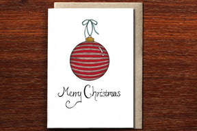 Christmas Bauble - Christmas Card