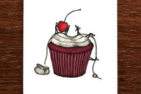 Cupcake Burglars - Greeting Card