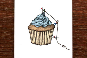 Cupcake Climbers - Greeting Card