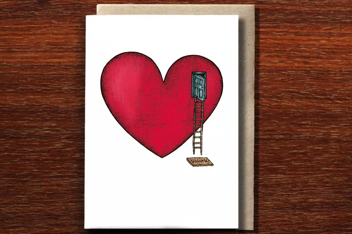 Door to my Heart - Loving Card