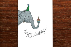 Birthday Elephant - Birthday Card