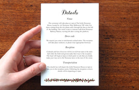 Floral Vine - Wedding Invitation Complete Set