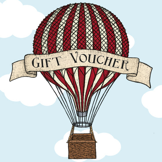 Image of a hot air balloon for a gift voucher