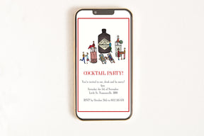 Gin Cocktail Party - Digital Invitation