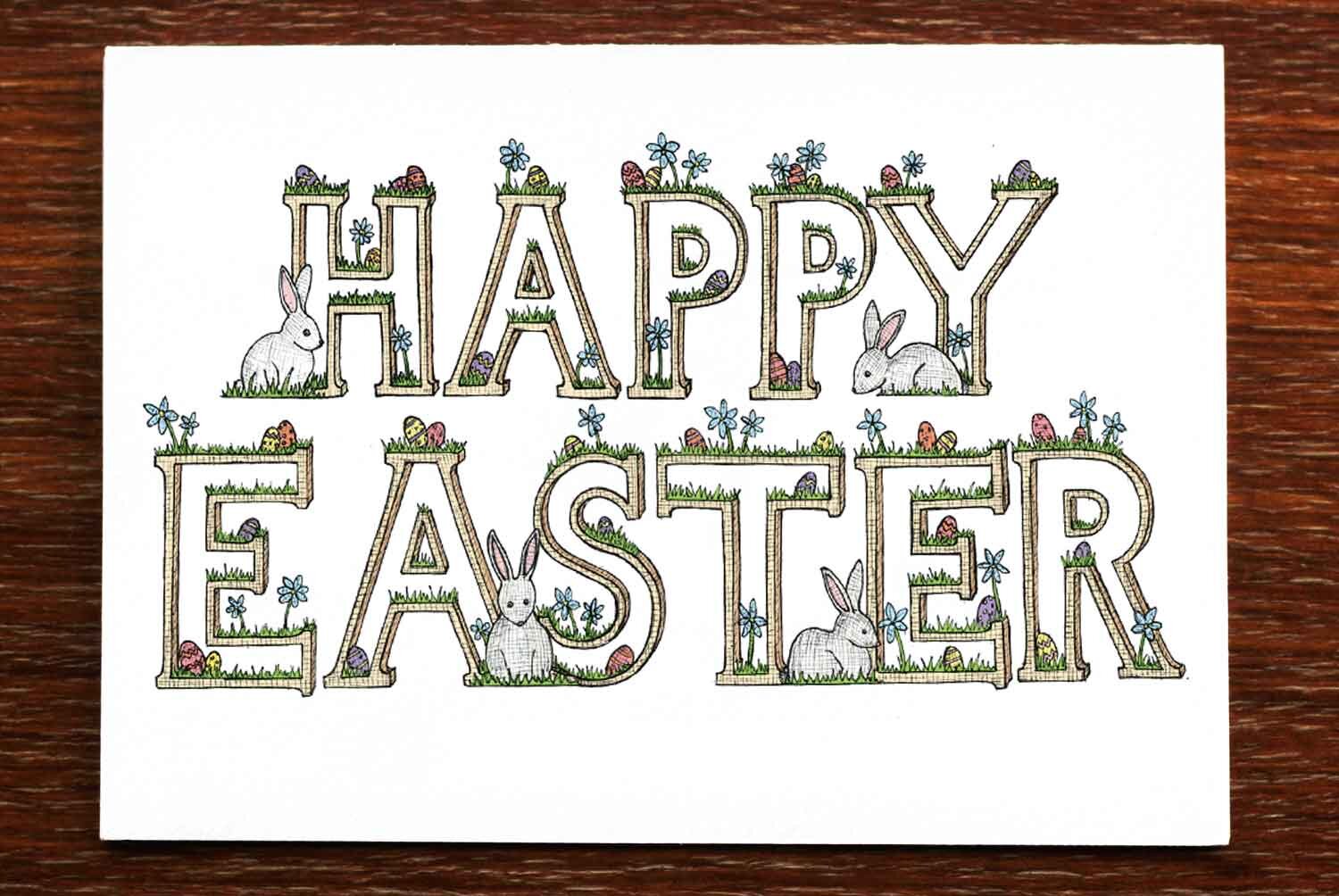 Happy Easter - Easter Greeting Card