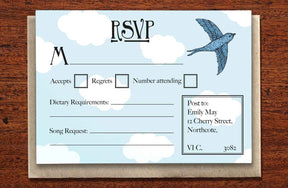 Birds &amp; Balloons - Wedding RSVP