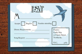 Birds &amp; Balloons - Wedding RSVP