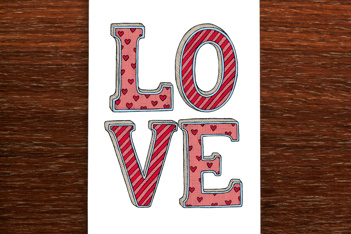 LOVE - Loving Card