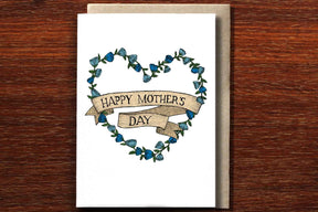 Mother's Day Wreath - Mother's Day Card