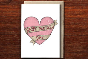 Mother's Day Heart - Mother's Day Card