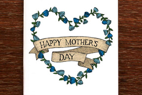 Mother's Day Wreath - Mother's Day Card