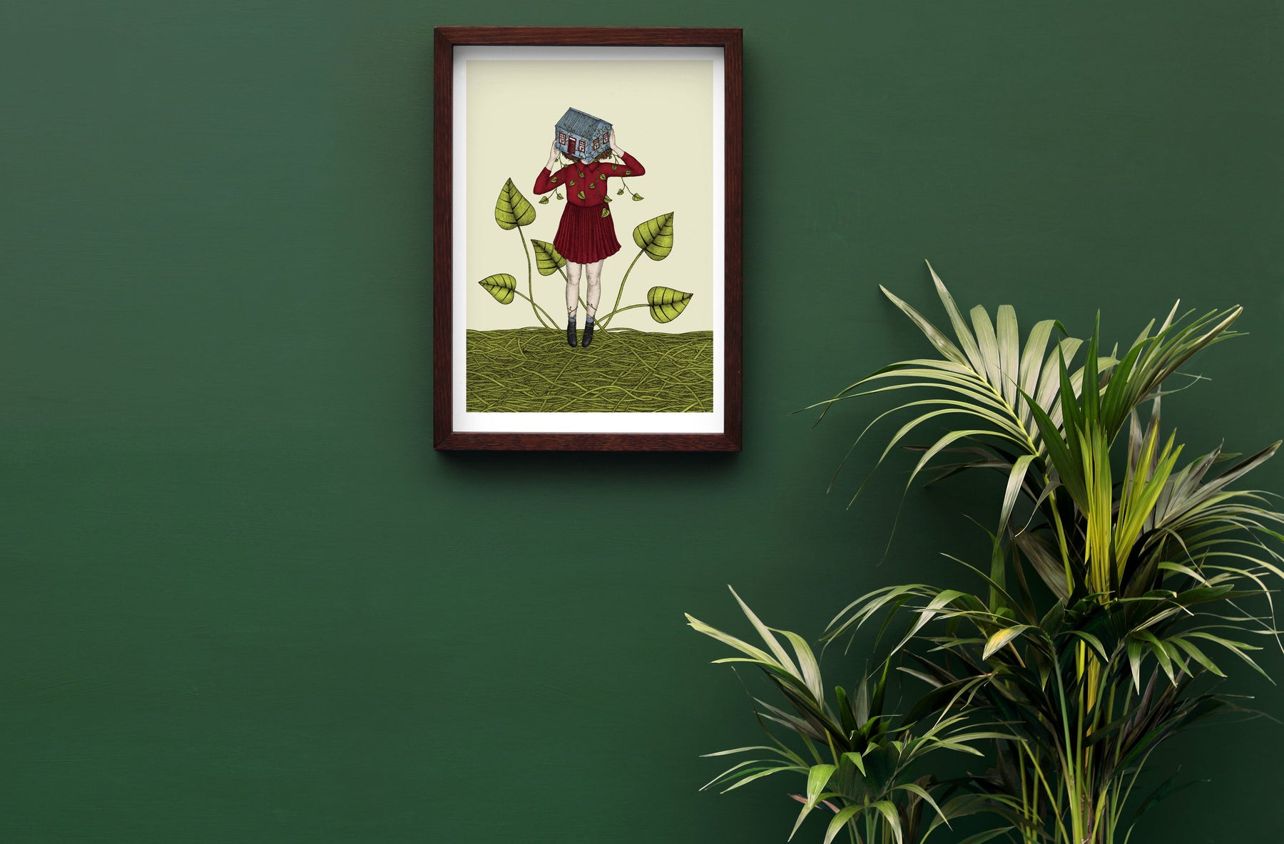 Overgrown Girl - Limited Edition Art Print