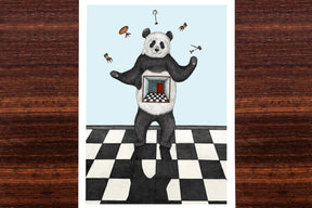 The Juggling Panda - Limited Edition Art Print