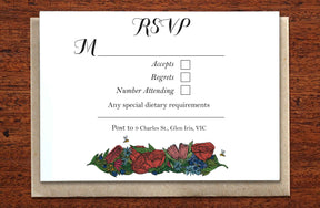 Native Wreath - Wedding RSVP