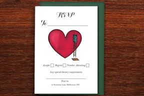 Door to my Heart - Wedding RSVP