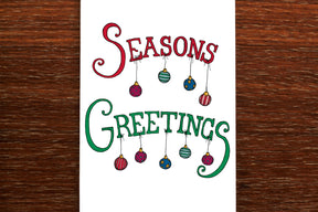 Seasons Greetings - Christmas Card