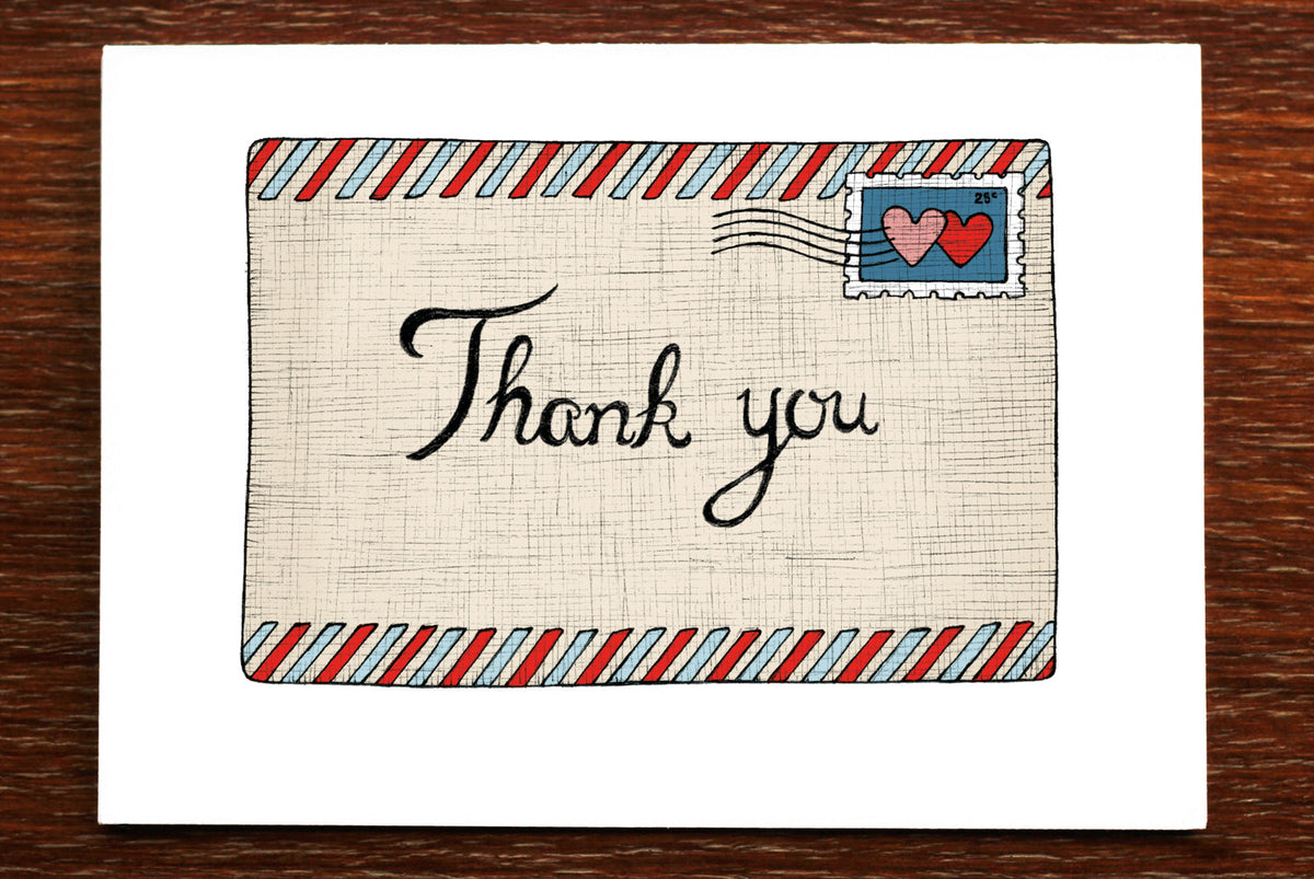 Thank You Letter - Thank You Greeting Card