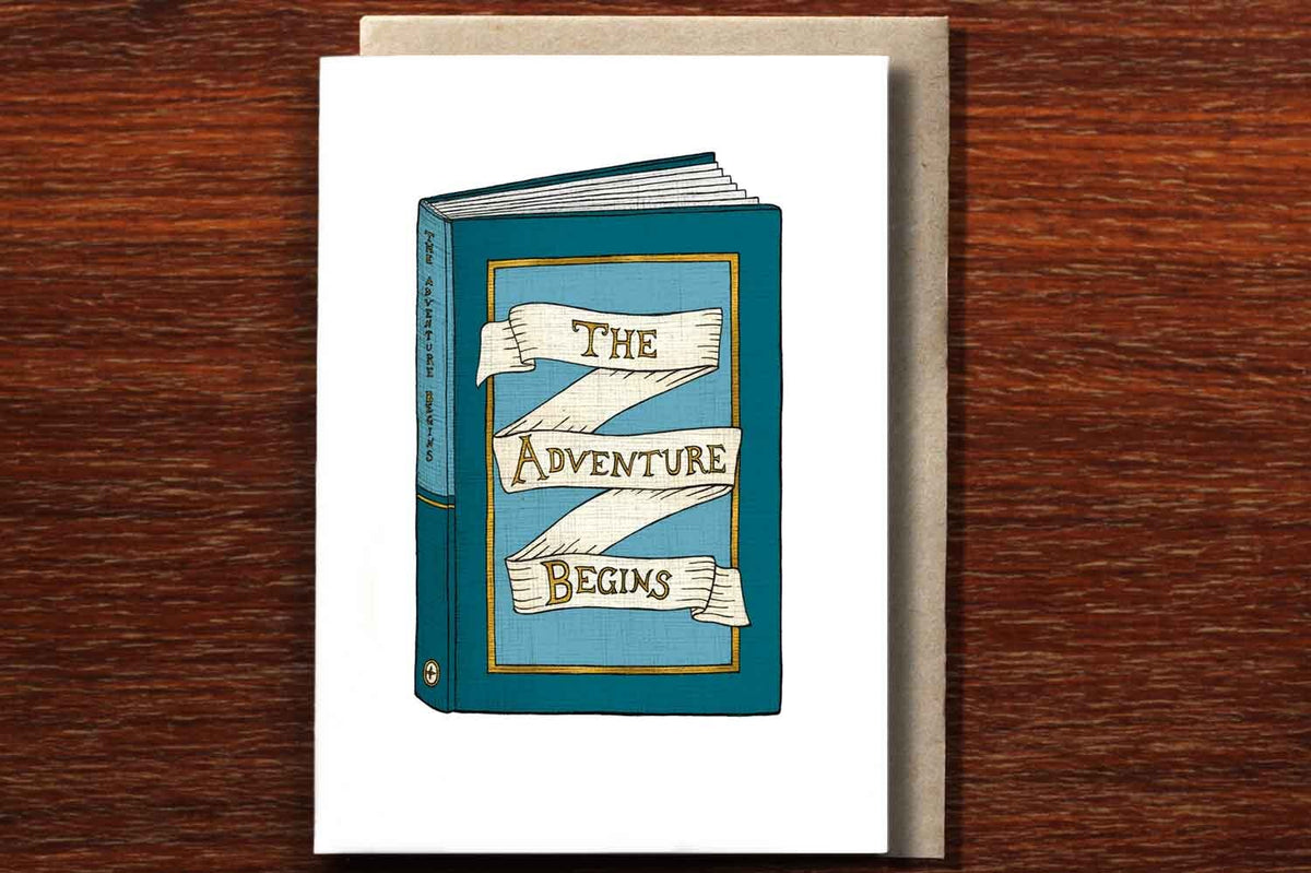 The Adventure Begins - Greeting Card