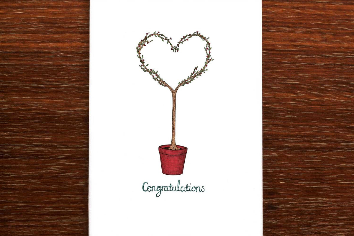 Love Tree - Congratulations Card