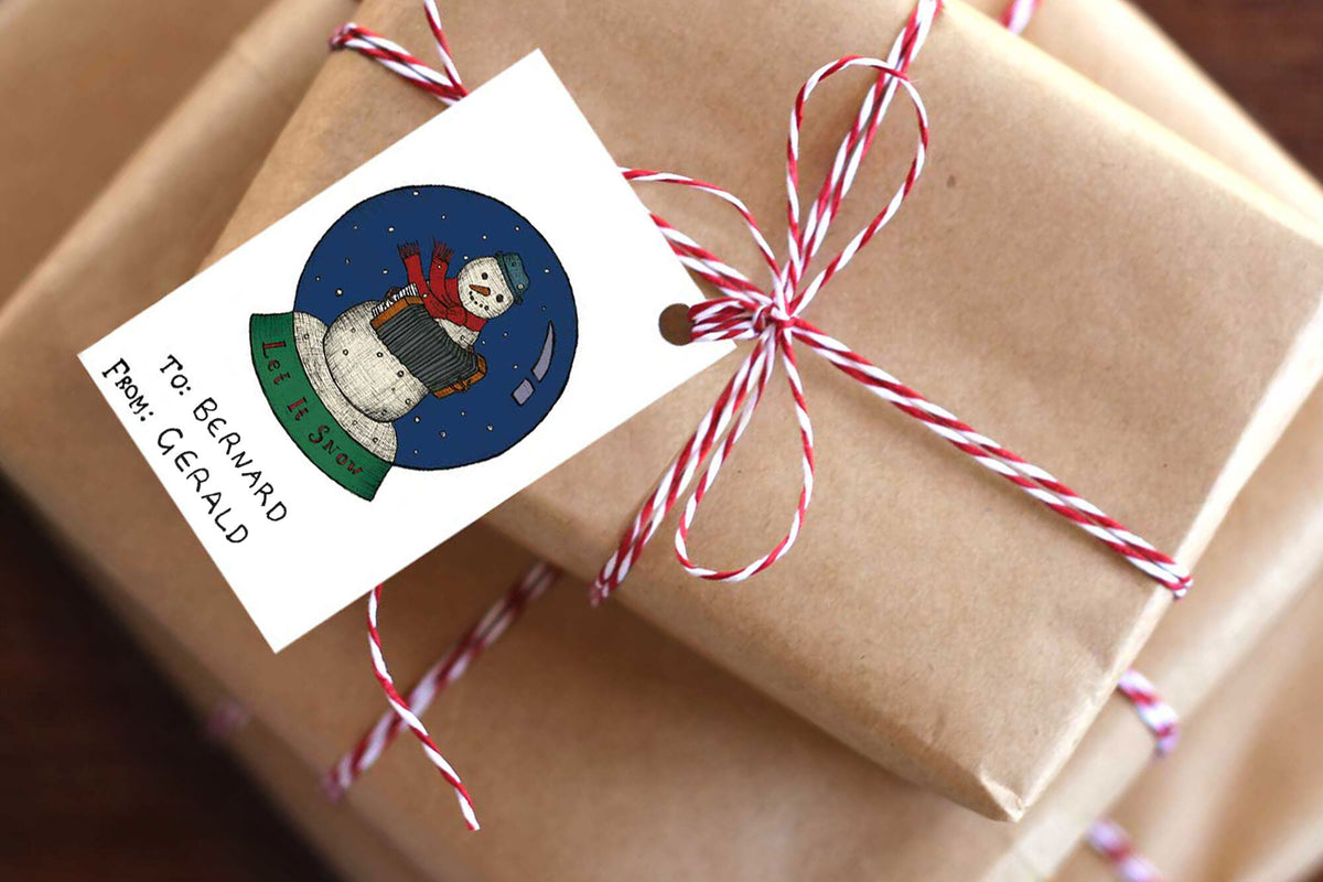 Quirky Christmas Gift Tags
