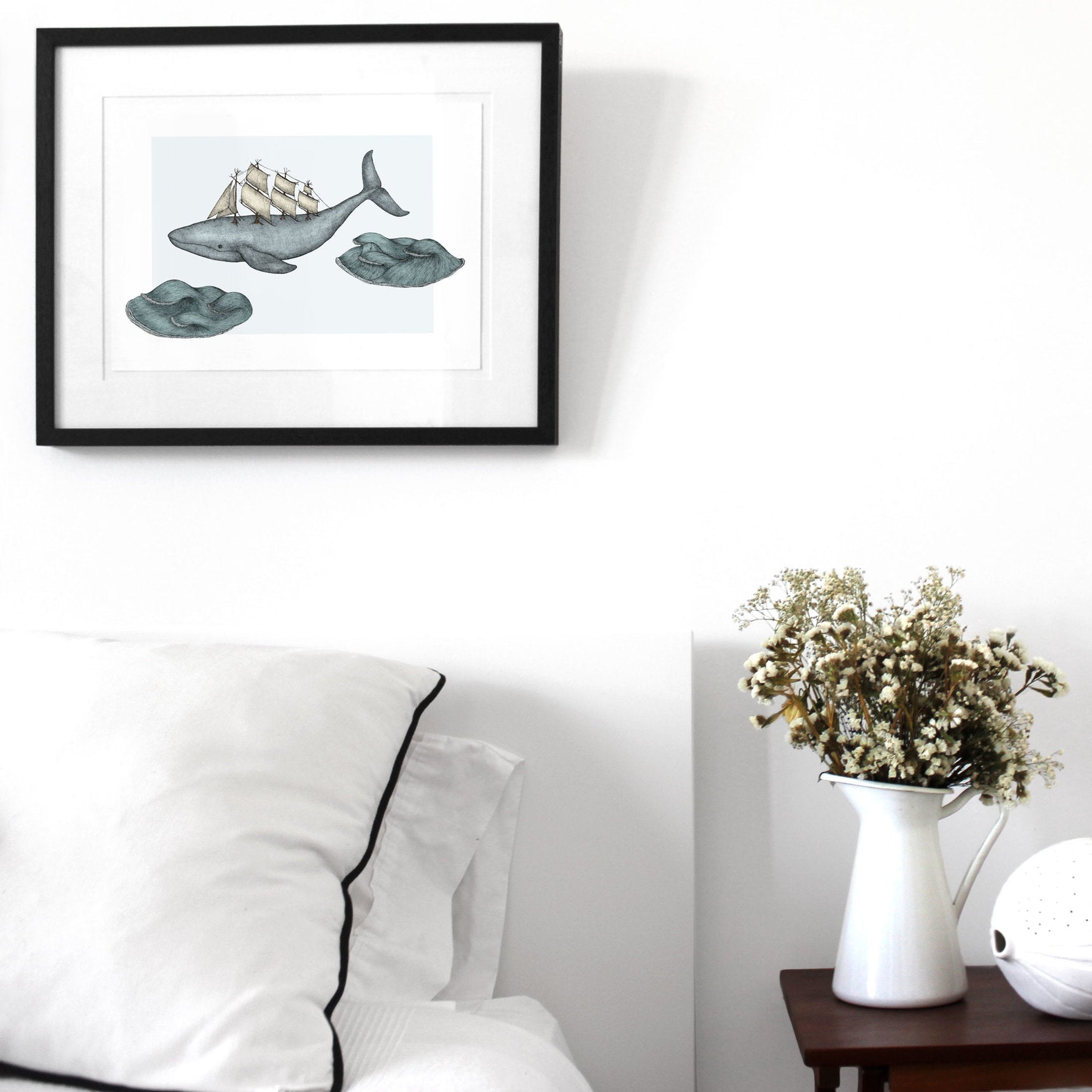 The Majestic Whale - Limited Edition Art Print