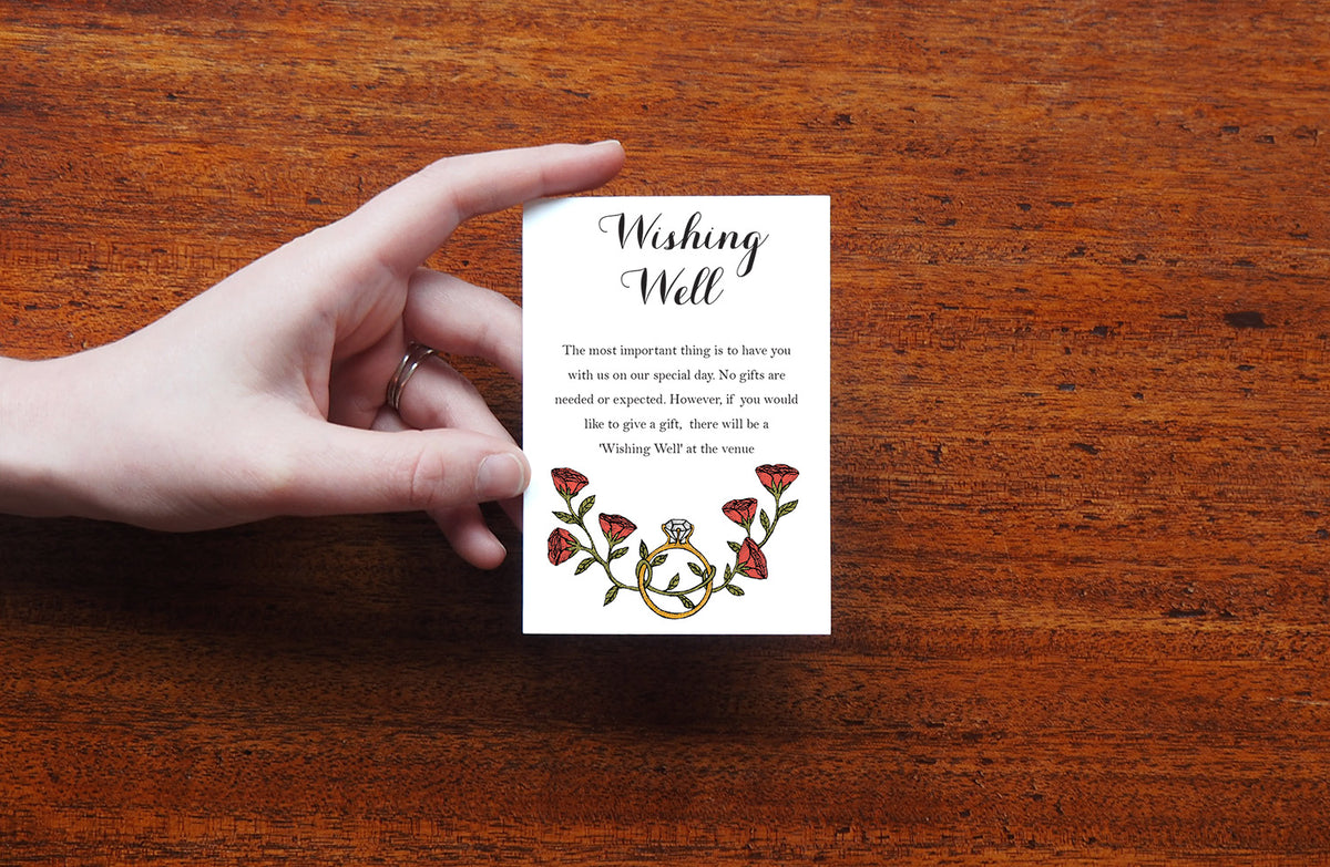 Floral Ring - Wedding Wishing Well